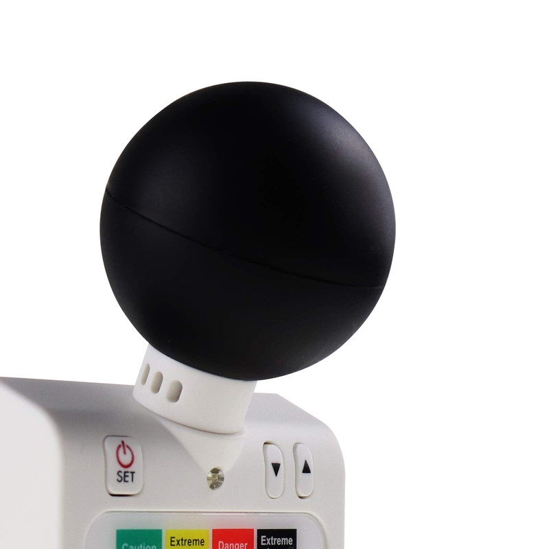 Wearable 2-in-1 WBGT + HI Heat Index Checker Wet Bulb