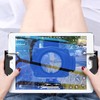 ゲームコントローラーモバイルゲーム補助コントローラーボタンツーインワンゲームコントローラー携帯電話タブレットユニバーサル (H2タブレットハンドル)