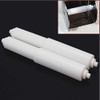White Toilet Paper Holder, Toilet Paper Holder Roller Spindle Replacement