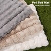 SOMAHE Cat Beds for Indoor Cats Plush Pad Mat with