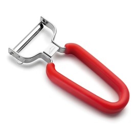 Lacor Normalen Schäler, Rostfrei, Edelstahl, Rot, 12.5 cm
