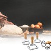 QWORK Ravioli Stamp Maker Cutter with Roller Wheel Set –