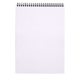 Rhodia Wirebound Notepad, A4, Square Ruling - Orange (18500C)