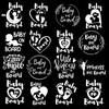 Baby on Board Signs for Car, 6.5 x 5.5 Baby
