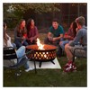 Fire Pit Mat ZITFRI 100x100cm Square Fireproof Mat Grill Mat,