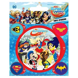 Pyramid International DC Super Hero Girls (Unite) Vinyl Stickers, Paper, Multi-Colour, 10 x 12.5 x 1.3 cm