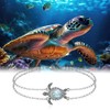 Turtle Anklet Tree of Life Sea Turtle Ankle Bracelets for