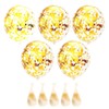 Gold 95 Foil Balloons 40" Jumbo Foil Balloons Confetti Balloons