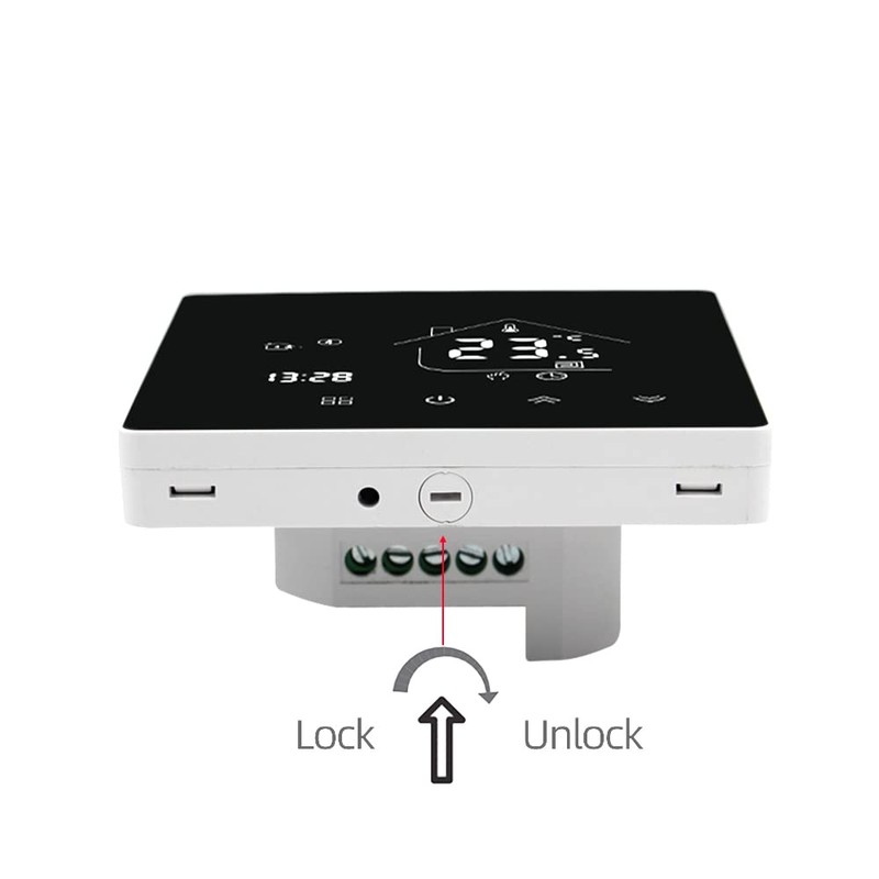 MincoHome Touch Screen Thermostat Electric/Water/Gas Boiler Heating Control Easy DIY