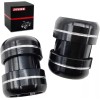For Yamaha 2 Pack Black Exhaust Pipe Clamps Clamp for