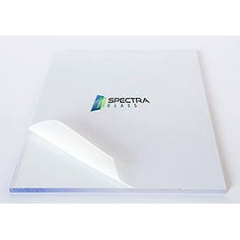 12"x24" (1/4") Clear Polycarbonate Sheet -Choose All Sizes & THICKNESSES- by Spectra Glass- UV Coating on Both Sides-Great for DIY, Arts and Crafts, Window Replacement. All Sizes are Nominal Cut.