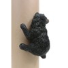 Black Forest Décor Climbing Bear Tree/Post Wall Hanging Sculpture