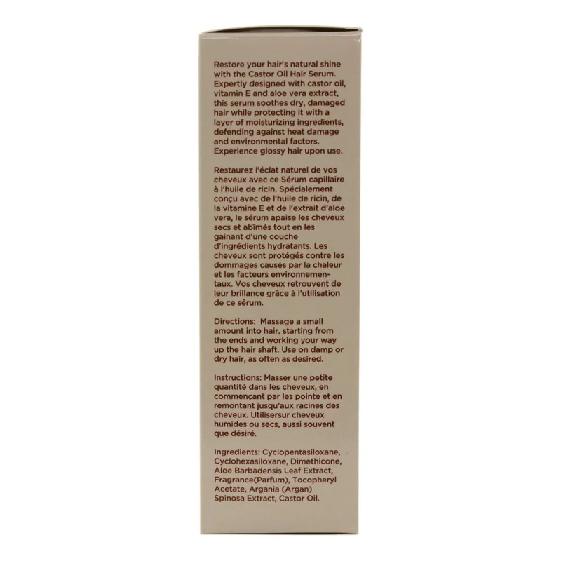 Sérum Para El Cabello Herstyler Con Aceite De Ricino Con