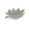 Decorative Leaf Bowl, Metal, Silver, 2 Sizes, Bowl in Leaf