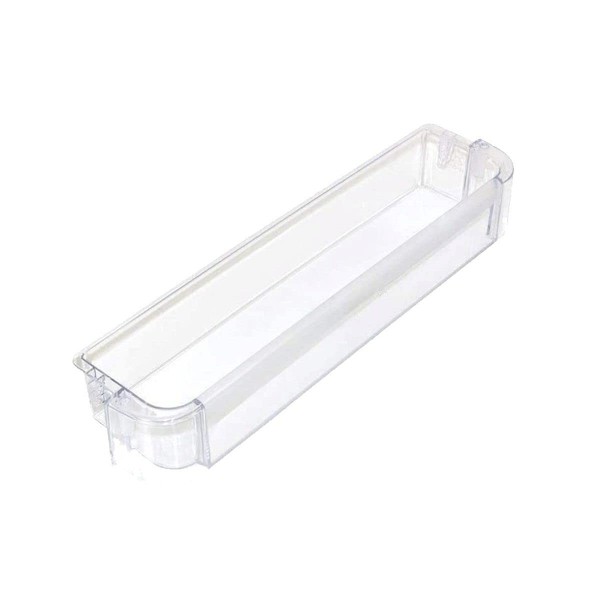 Whirlpool Fridge Freezer Lower Door Botle Shelf / Clear Plastic Tray 44cm x11cmx6cm