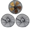 Finger Guard Reusable Round Fan Mesh Cover, Pack of 3