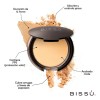 Maquillaje Polvo Compacto Bissú Acabado Mate 8g Tono 07 Caramel