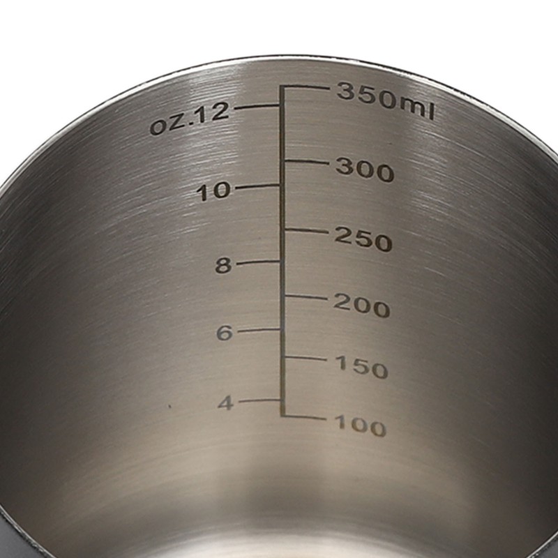 Pull Flower Cup Stainless Steel Art Froth Cup Pointed Mouth