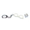 Miniblings Woody Glasses Key Ring Chain Nerd Retro Horn-Rimmed Spectacles
