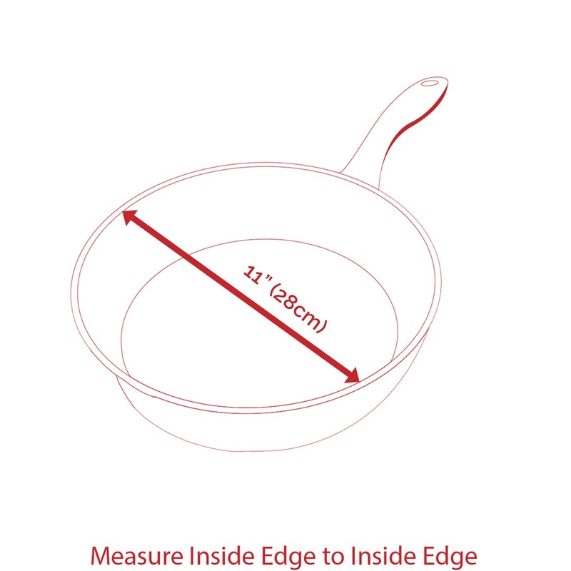 Swiss Diamond 11 Inch Frying Pan Nonstick Diamond Frying Pan,