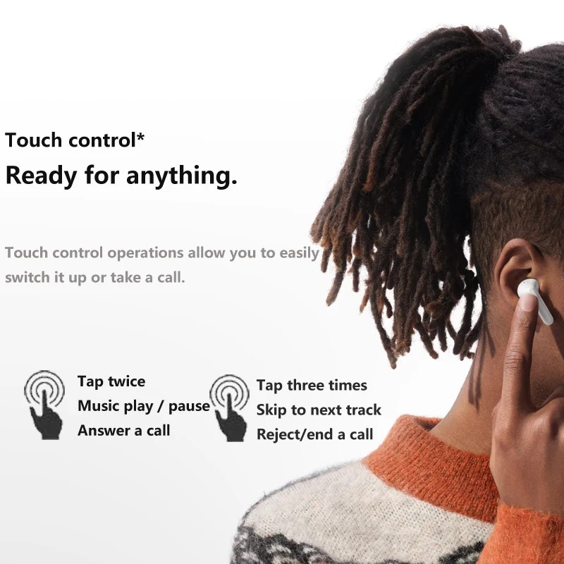 US Air Pro3 BT5.1 ANC Noise Cancelling Wireless Earphone with