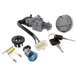 2EXTREME Lock Set Compatible with YIYING YY50QT-14, YY50QT-15, YY50QT-2, YY50QT-21, 50ccm GY6 4T