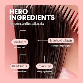 MONDAY Haircare Volume Shampoo 12oz for Thin, Fine, and Oily Hair, Made from Coconut Oil, Ginger Extract, & Vitamin E, 100% Recyclable Bottles (354ml), Pink (10428)