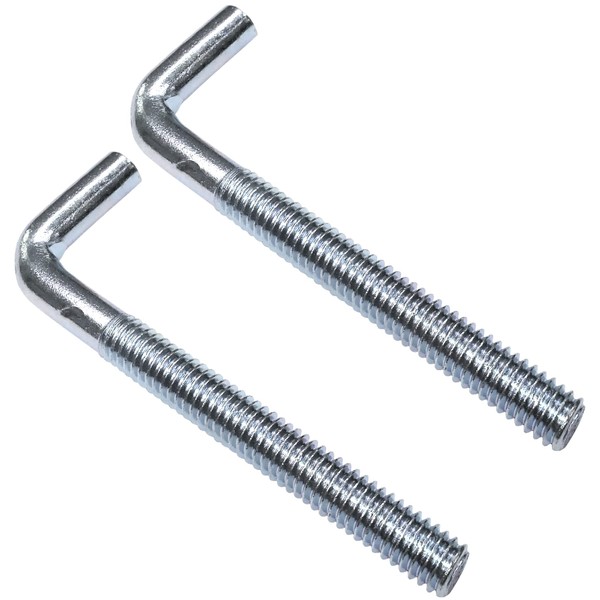AERZETIX - C48195 - Set of 2 screw hooks metal