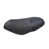 Driver's Seat Black with White Stitching Suitable for Piaggio Zip