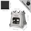 SNOOU Compact Folding Wood Stove for Outdoor Camping Cooking Picnic