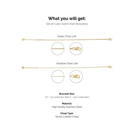 Made by Nami Men's Bracelet Made of Stainless Steel • Silver/Gold • Minimalist Bracelet Men • Bracelets for Men • Silver Bracelet Men • Filigree Cuban Link Chain Bracelet, Stainless Steel