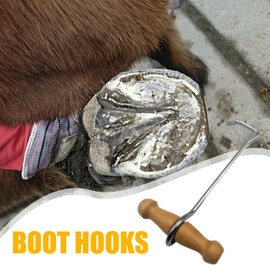 Cowboy Boot Remover | Cowboy Boot Hooks for Men and Women | Portable Non-Slip Helper with Comfortable Grip for Walking Hiking Friends