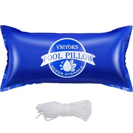 4x8 Ft Pool Pillows for Above Ground Pools, Winter Pill for Above Ground Pool, 0.5mm Extra Thick Tear-Resistant Pool Pillow, Pool Closing Kit for Above Ground, 50ft Rope Included (Square)