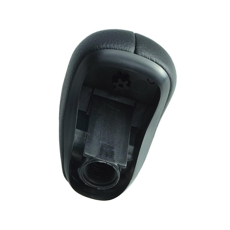 Gear Knob 5 Gears in Black Compatible with Hyundai Creta