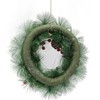 Christmas Wreath Hand Made Simulation Pine Cone Wreath Christmas Gift