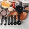Measuring Cups and Spoons Set 10 Pieces, Durable Plastic Kitchen
