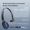 EKSA H5 Bluetooth Headset, Wireless Headphones with AI-Powered Environmental Noise