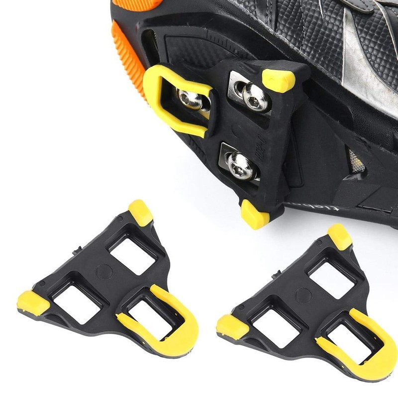 Bicycle Pedals Cleat, Rubber Bike Pedal Cleat, 1 Pair Durable
