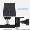 HOLACA Weatherproof Gutter Mount for Ring Solar Panel- Wall Mount