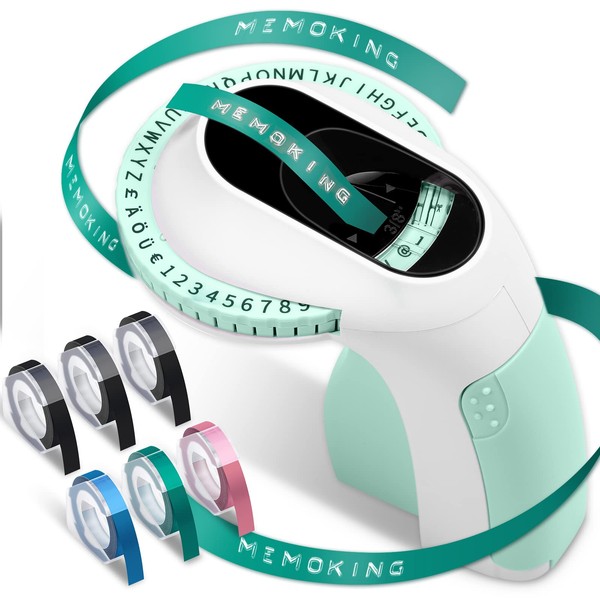Memoking Embossing Label Maker Machine-E975 3D Label Maker Machine with