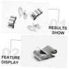 iplusmile Lar Panel Cable Clamp 50pcs Stainless Cable Clamps White