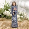 Blossom Bucket Friends are Family' Angel W/Flowers Home décor