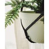 2 Pack Macrame Plant Hanger Black Large 43 Inch Long