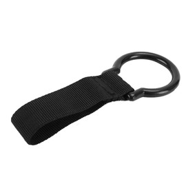 DONGKER Belt Loop Holder, Baton/Flashlight Ring Holder, Slide On Belt Ring Holder for Maglite C Cell Web Flashlight, Camping Equipment, 3.5mm Diameter