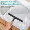 Shower Squeegee, Squeegee Shower with Stainless Steel Core, Shower Squeegee