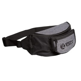 Zeck Fishing Waistbag Predator 1200 – 25 x 11 x 12 cm Fishing Bag for Spin Fishermen, black/grey