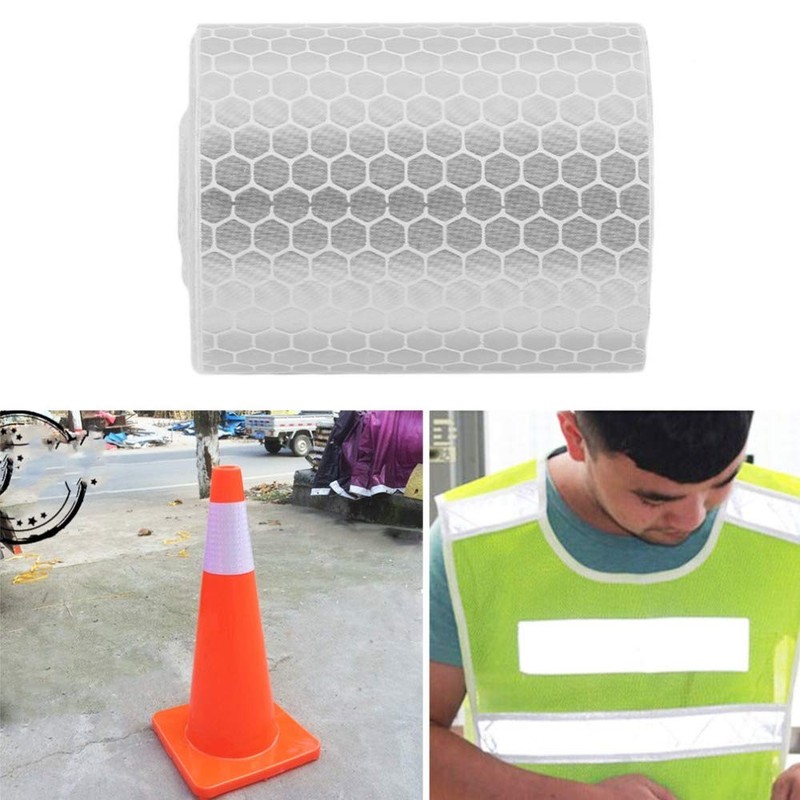 BigTron Premium Quality Reflective Tape, Safety Warning Tape, Weatherproof, Anti-Upturned,
