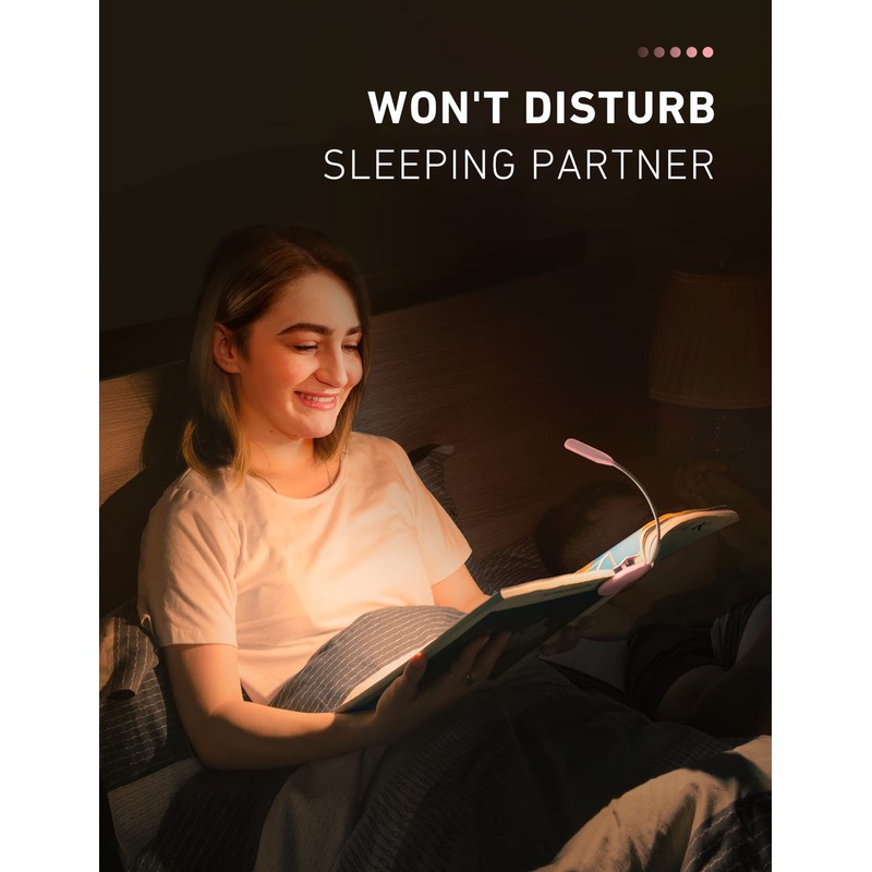 Monotremp Book Lights for Reading at Night in Bed, 80