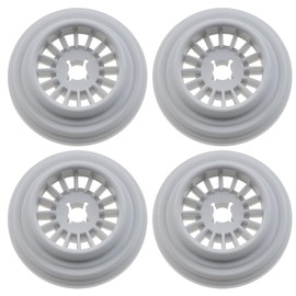 LUORNG 4PCS White Plastic Spool Pin Caps 511113-456 Sewing Thread Spool Cap Sewing Machine Bobbin Cover Compatible with 2000 4000 5000 6000 9000 Series Sewing Machines