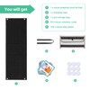 ANSTROUT Large Black Visual Schedule Chart for Kids Chore with